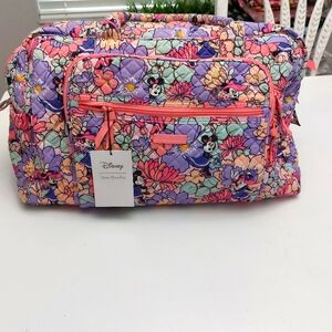 Vera Bradley Disney Minnie's Garden Party Weekender NWT